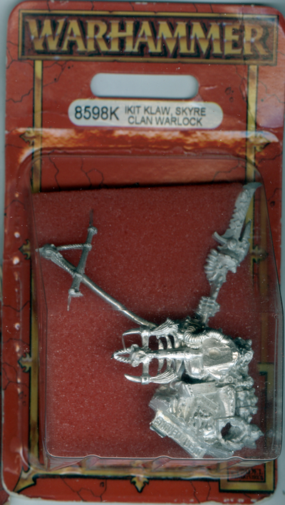 8598K IKKIT KLAW CLAN WARLOCK SKAVEN WARHAMMER NIB, View more