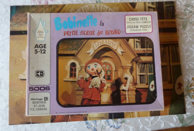 Casse-tête vintage puzzle Radio-Canada CBC * BOBINETTE * complet, View more