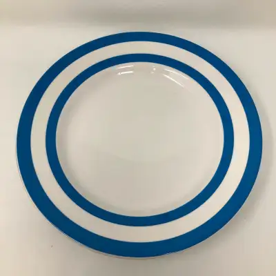 Cornishware T G Green Judith Onions 9" Plates Set of 4 AS IS, View more