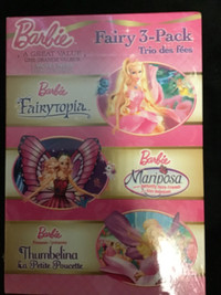 DVD Barbie cartoon box set brand new