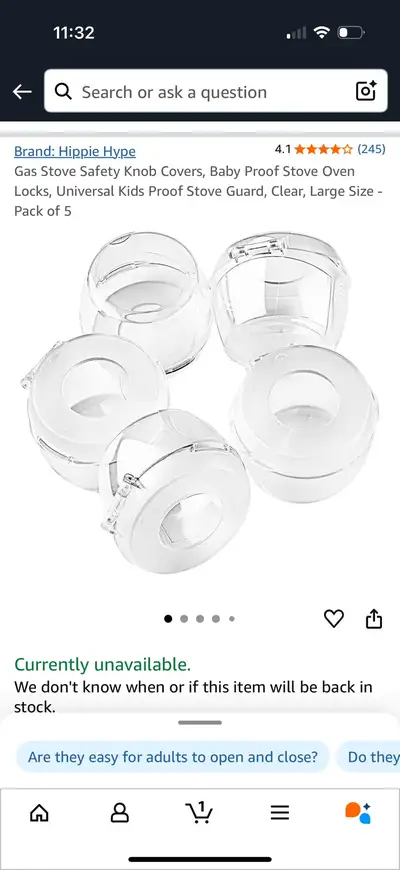 Stove Safety Knob Covers - Baby Proofing, View more