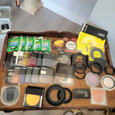 Lots of Camera Lens Filters, View more