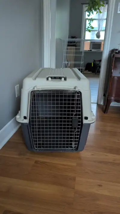 Airline approved plastic pet crate, View more