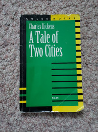 1985 Coles Notes - Charles Dickens, "A Tale of Two Cities"