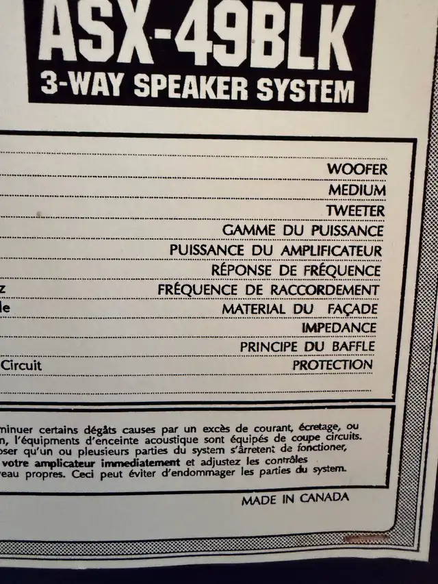 Full Stereo system for sale *** ONE OWNER *** in General Electronics in Oshawa / Durham Region - Image 3