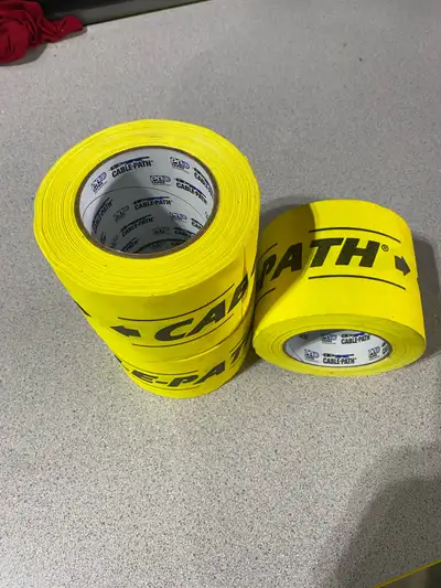 Cable Path Tape - Brand New $30 each firm, View more