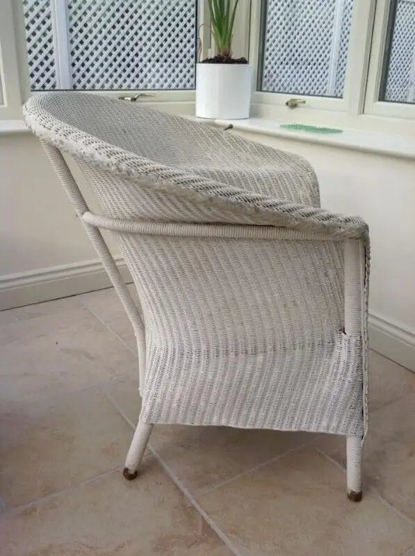 Wicker Lloyd Loom chair 1936 thru 1945 looking for in Arts & Collectibles in Winnipeg - Image 7