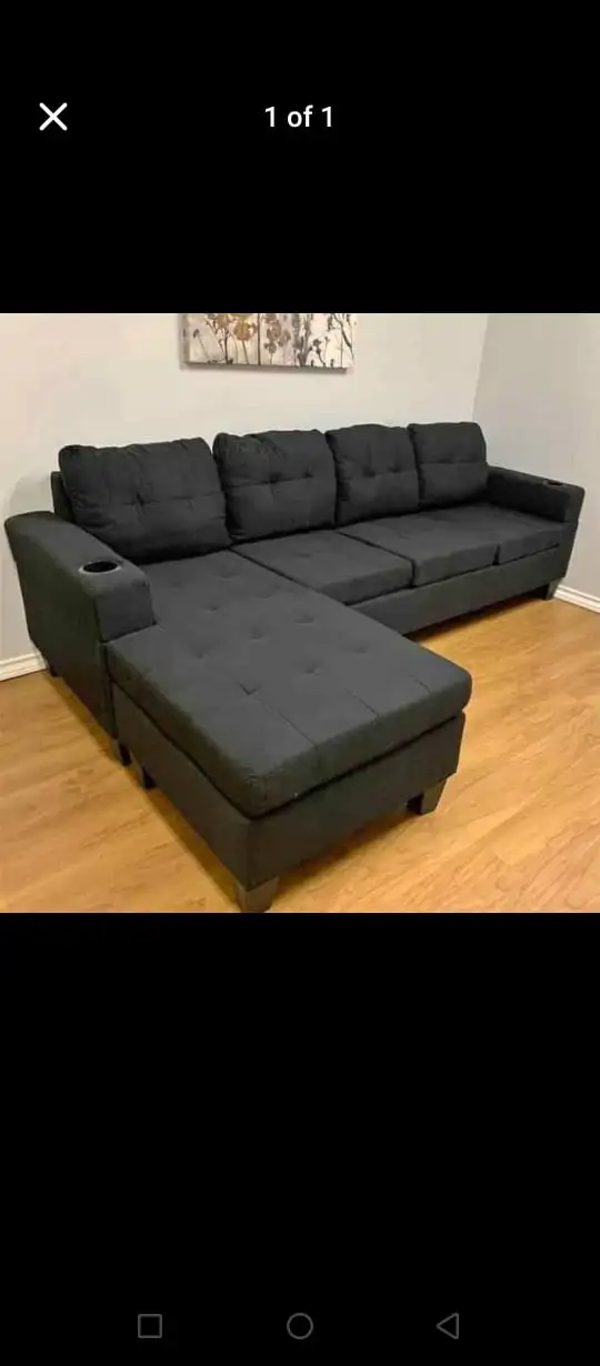 Brand New Sectional Sofa Set Low Price Fast Delivery Montreal in Couches & Futons in Drummondville - Image 5