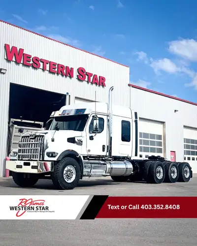 Contact Dustin at 403.352.8408 | dhovius@rjameswsf.ca Western Star 49x Set Forward Tridrive DD16 600...