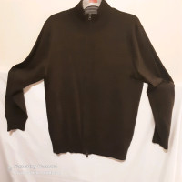 Vintage MEC full Zip wool women's long sleeve sweater med/large