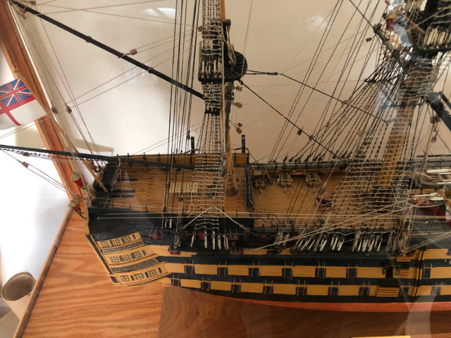 40" PROFESSIONAL MODEL OF HMS VICTORY in Arts & Collectibles in Bedford - Image 2