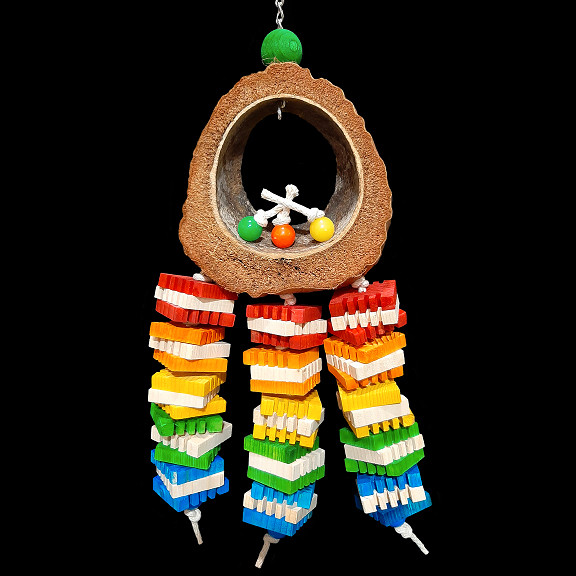 Handmade Parrot Toys and Bird Toy Parts in Birds for Rehoming in Saskatoon - Image 2