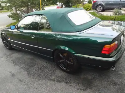 This is an AMAZING example of an e36 convertible. It's stock, no tuner mods. Clean Carfax, winter st...