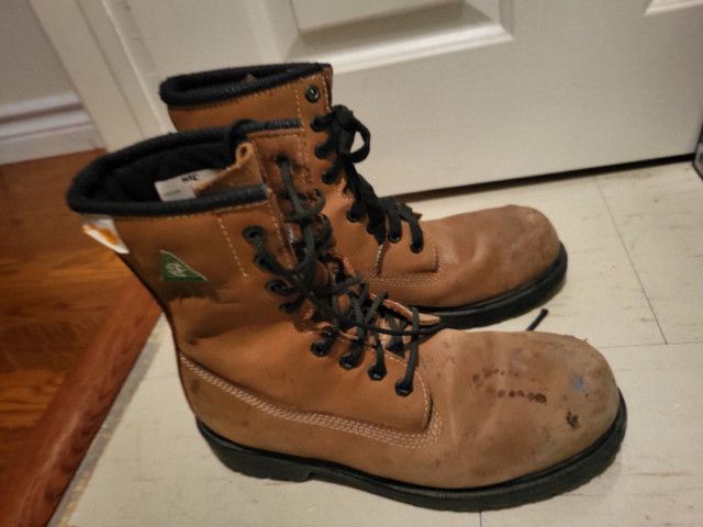 Steel toe boots size 9 in Men's Shoes in Guelph - Image 2