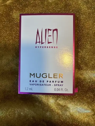 Brand new Mugler Alien Hypersense eau de parfum fragrance sample for women. Highly rated product. 1....
