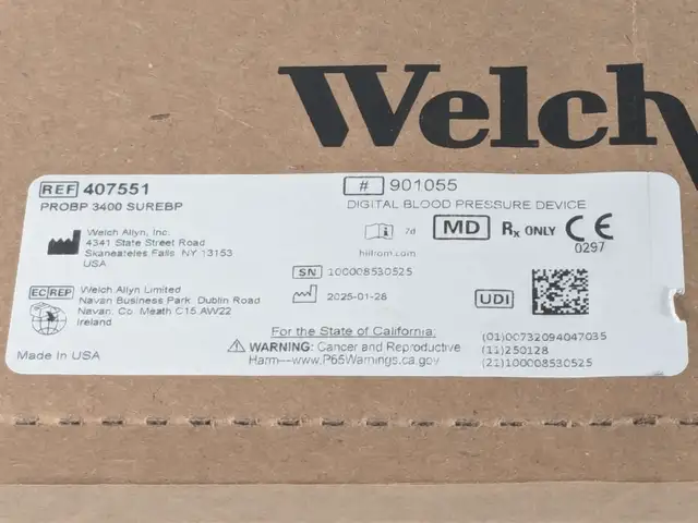 NEW WELCH ALLYN ProBP 3400 DIGITAL BLOOD PRESSURE 34XXWT-B63815757619331121