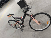 26" mountain bike with lock& helmet 
