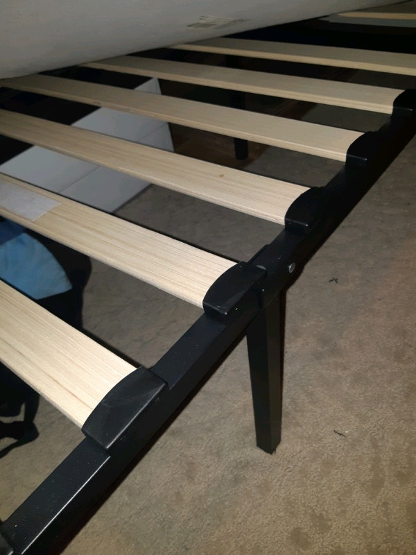 Queen Mattress and Metal Bed Frame Beds & Mattresses Red Deer Kijiji