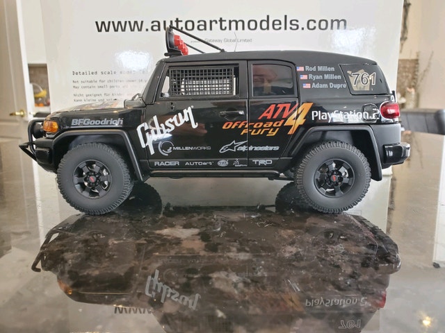 1/18ミニカー(オートアート)トヨタFJクルーザー AUTOART FJ-CRUISER