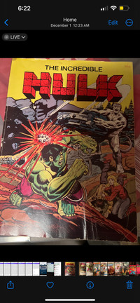 Incredible Hulk Special comic 
