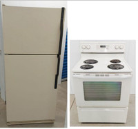 CHEAP PACKAGE DEAL: KENMORE FRIDGE + MAYTAG STOVE