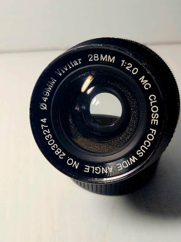 Vivitar 28mm F/ 2 .0 MC Close Focus Wide Angle  Lens- Nikon F dans Appareils photo et caméras  à Ville de Montréal