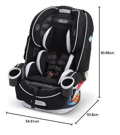 Graco 4Ever All-in-One Convertible Car Seat, 4-in-1 Baby to Big , View more