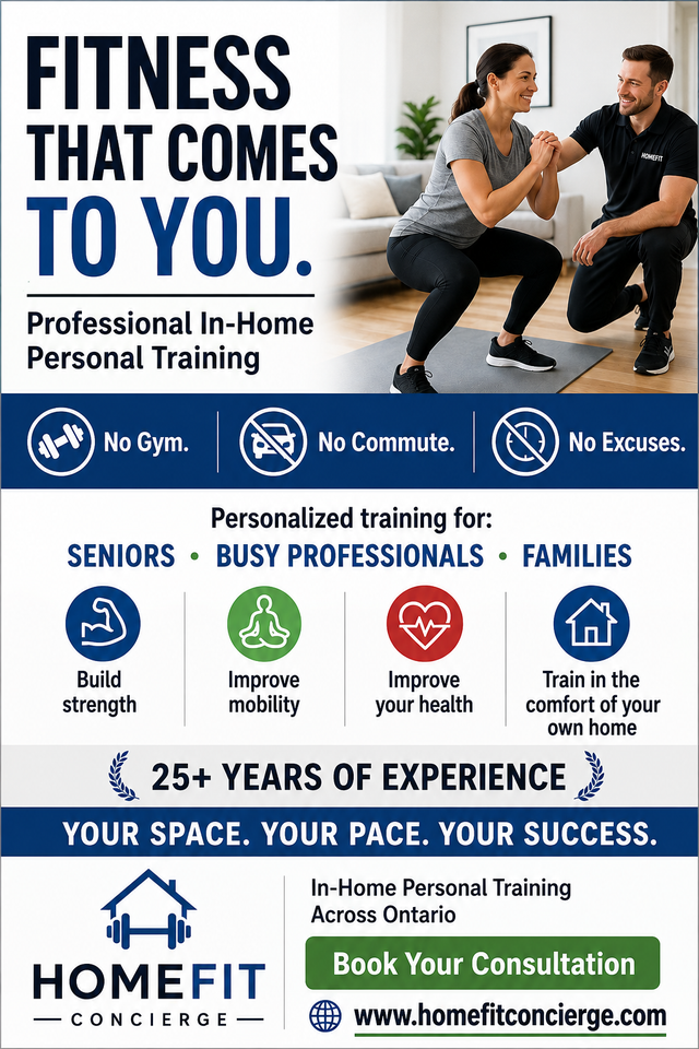 In-Home Personal Training- No Gym, No Commute