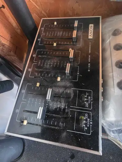 Sony 6 Channel Mixer MX-8, View more
