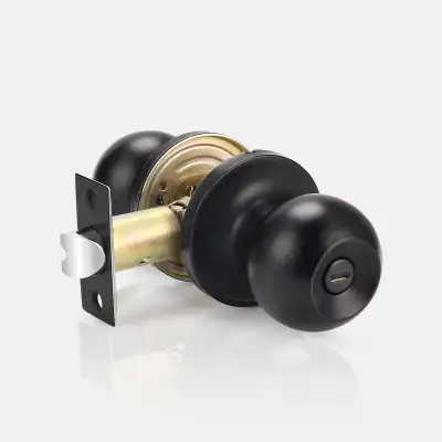 Bed/Bath Room Round Door Knob,Privacy Function for Bathroom/Bedr, View more