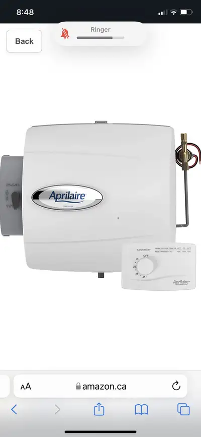 Winter is coming Get your indoor air humidifier levels to proper healthy levels with Aprilaire centr...