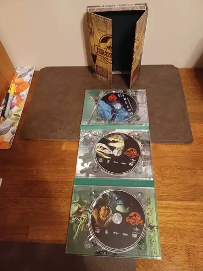 Jurassic Park Trilogy 1 Lost World 3 DVD Set, View more