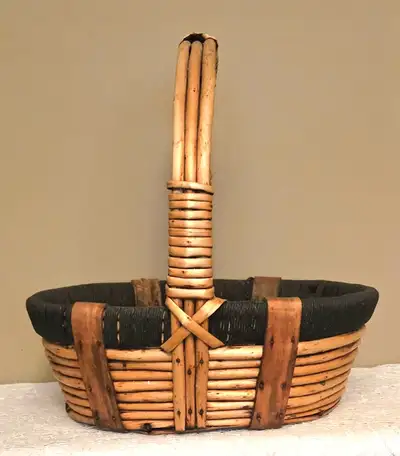 HANDMADE WOVEN BASKET, View more