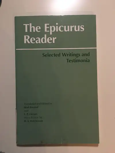 The Epicurus Reader, View more
