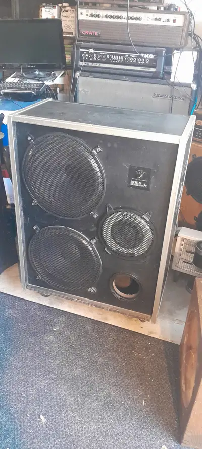 Electro-Voice B215-M 1970s Black Bass or Guitar, 4 ohms load., View more