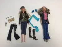 2 figurines de Hannah Montana