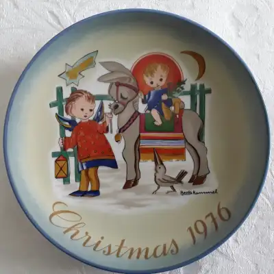 VINTAGE HUMMEL CHRISTMAS PLATES, View more