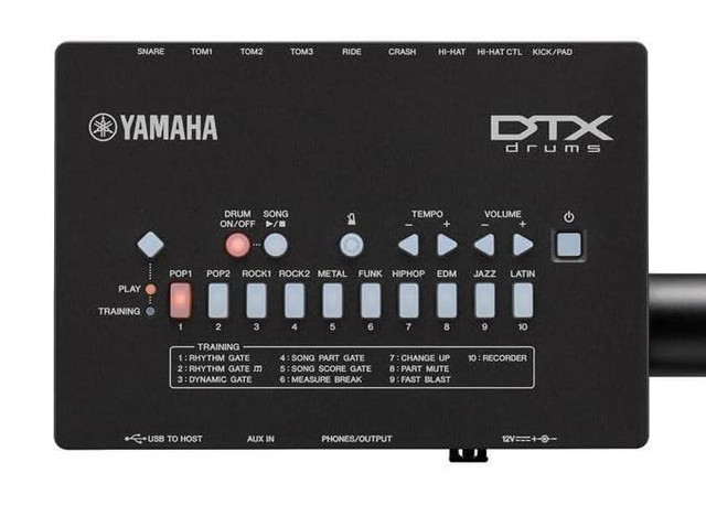 YAMAHA DTX Electric drum kit  w/Speaker system dans Percussions  à Ville de Montréal - Image 2