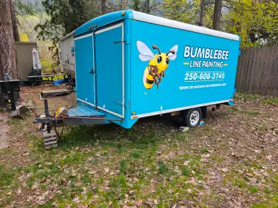 Price negotiable. Trailer Specifications: Box Dimensions: 147" L x 101" W (approx. 12 ft x 8.5 ft) T...