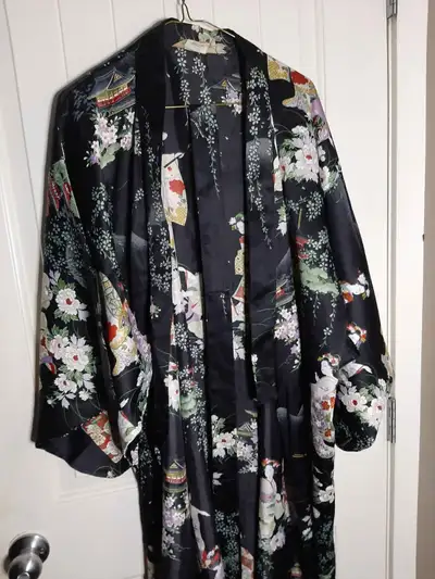 Authentic Japanese Kimono house coat, View more