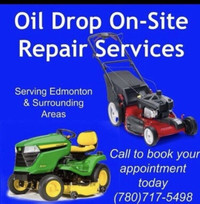 Lawnmower repairs done at your home. Lawn mower tune ups