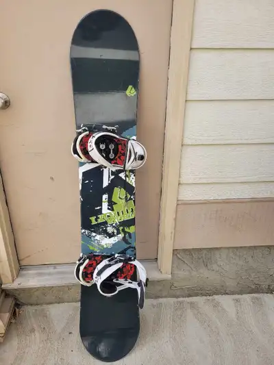 LIQUID STORM  snowboard 159 cm with RIDI bindings, View more