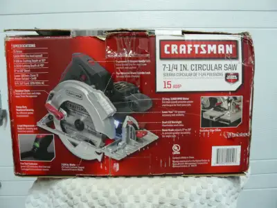 Craftsman 7 1/4" circular saw, View more