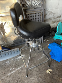 “Biker” stool. 