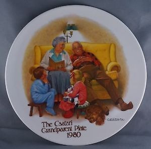 Joseph Csatari The Bedtime Story Collector Plate 1980 in Home Décor & Accents in London