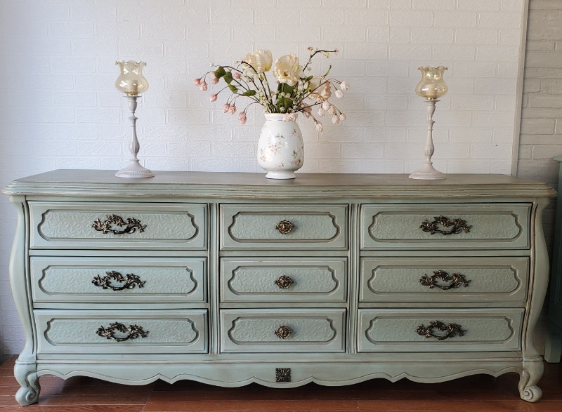 Antique French Provincial Sideboard Hutches & Display