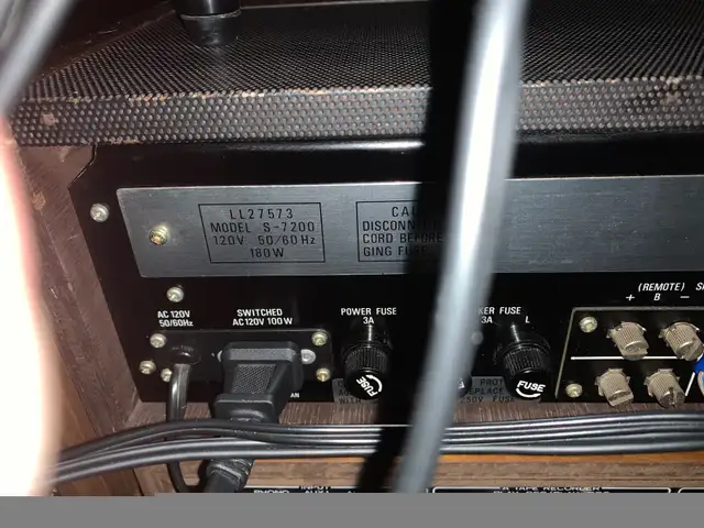 Vintage 70’s Rare Sherwood S-7200 Stereo Receiver-Made In Japan in Stereo Systems & Home Theatre in Markham / York Region - Image 7