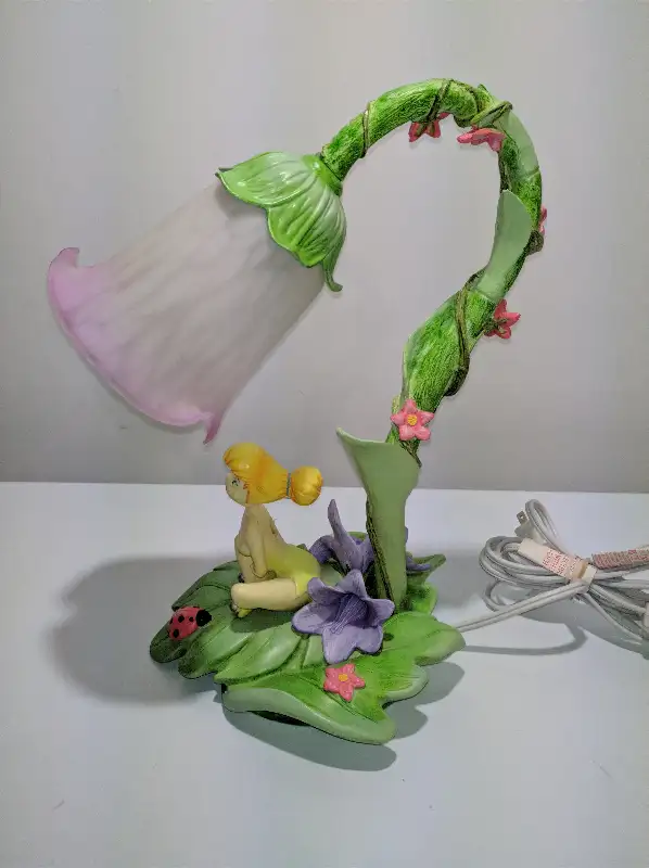 Disney Tinker Bell Lamp Hampton Bay 2004 in Indoor Lighting & Fans in Oakville / Halton Region - Image 3
