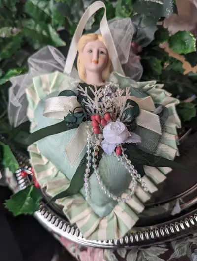 A new ANGEL  decoration. it's about 10 in tall, View more
