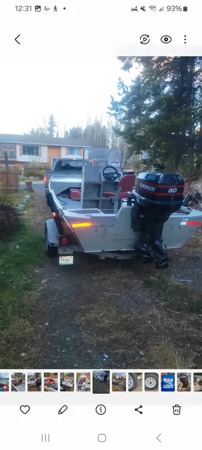 21 foot flat bottom jet boat